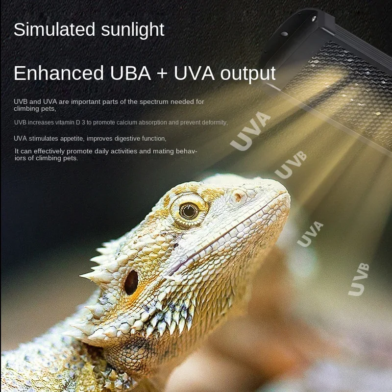 Lámpara UV LED de espectro com - Calcium Powder Reptile reseña y precio