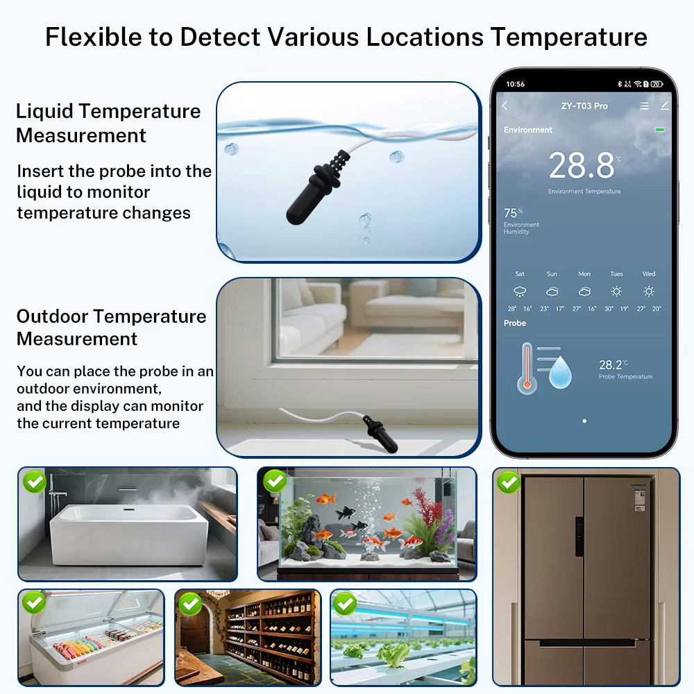 Sonda Externa Impermeable, Sen - Digital Hygrometer Probe reseña y precio