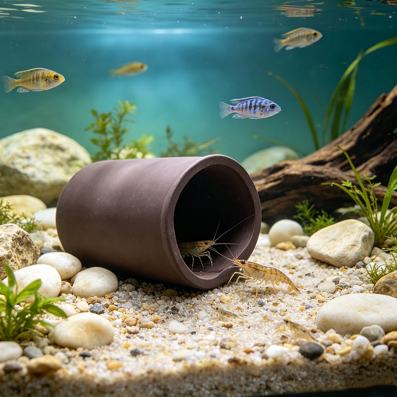 Nueva cueva para acuario, refu - Hide Cave Ceramic reseña y precio