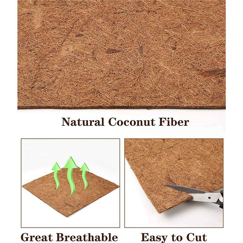 Alfombra de fibra de coco natu - Substrate Coconut Fiber reseña y precio