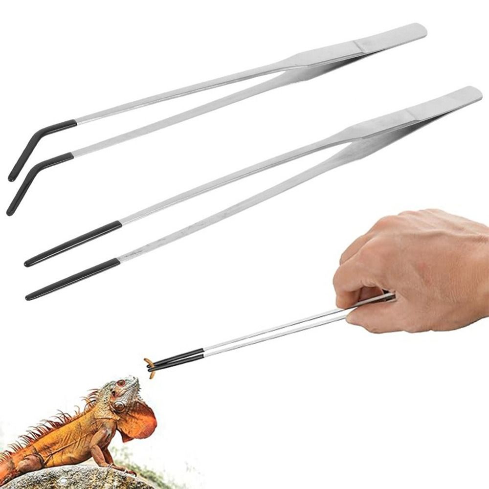 2 Pinzas de Acero Inoxidable p - Feeding Tong Stainless reseña y precio