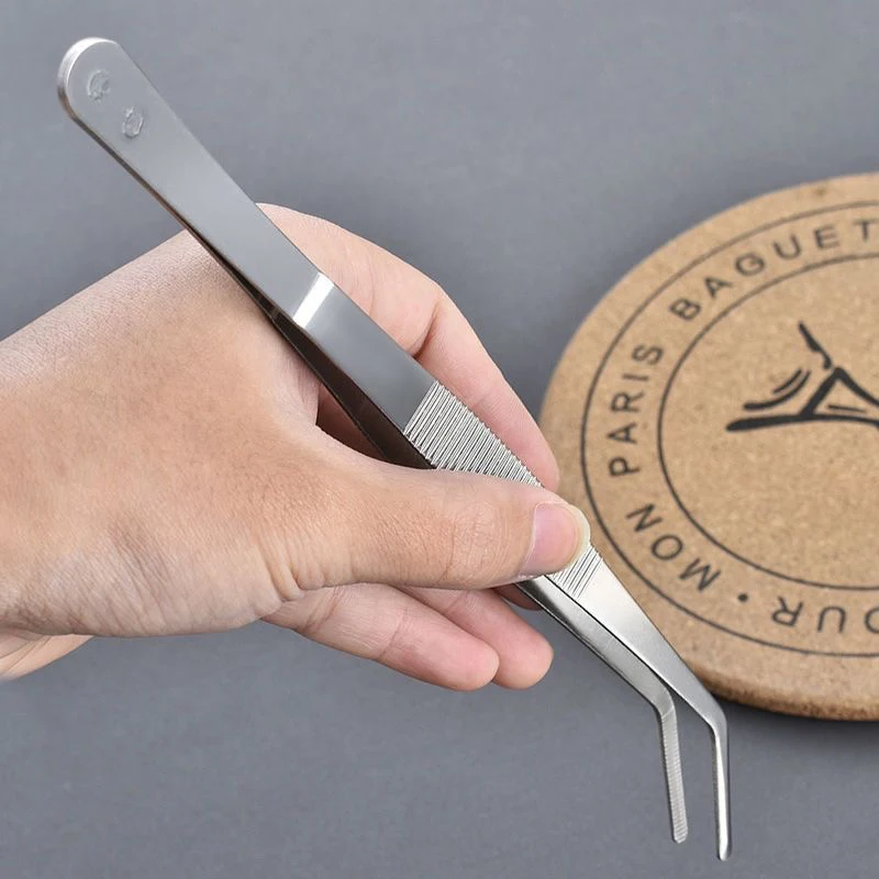 Pinzas de Acero Inoxidable par - Feeding Tong Stainless reseña y precio